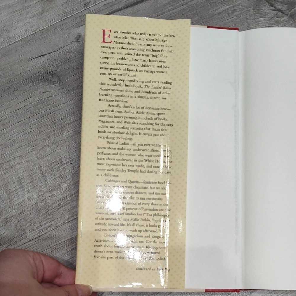 Ladies' Room Reader Book